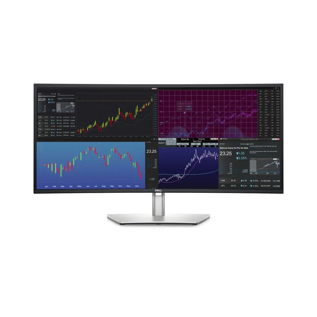 Dell UltraSharp U3423WE 34" 3440 x 1440p WQHD 60Hz 21:9 5ms LED IPS Curved USB-C Hub Monitor