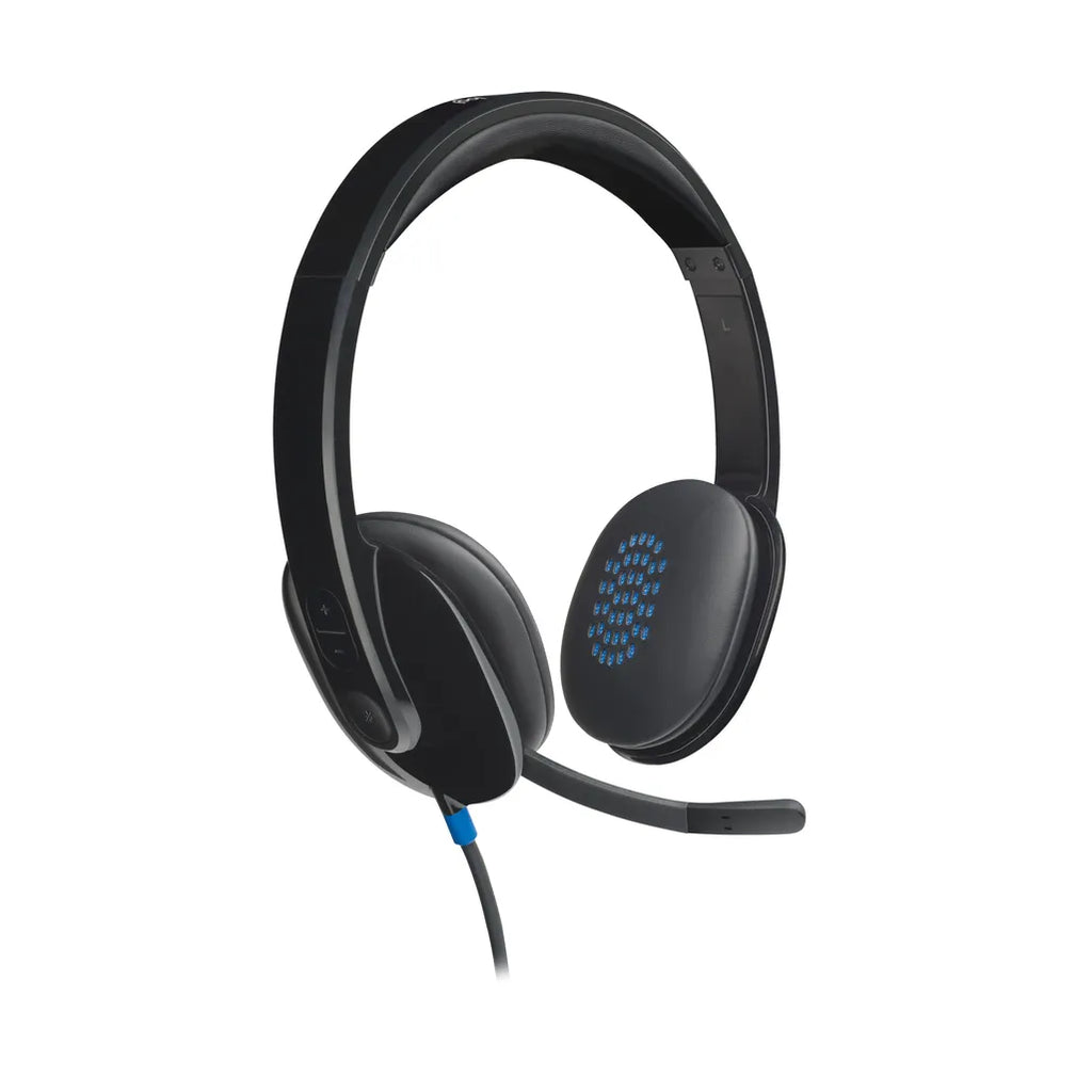 Logitech H540 USB Computer Headset with Noise-Cancelling Mic