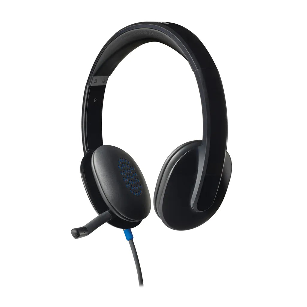 Logitech H540 USB Computer Headset with Noise-Cancelling Mic