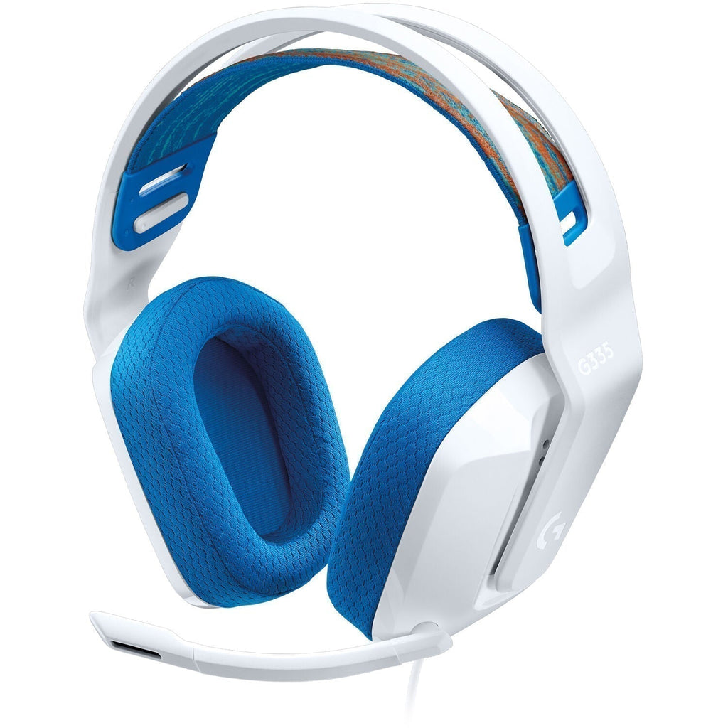 Logitech G G335 Wired Gaming Headset - White