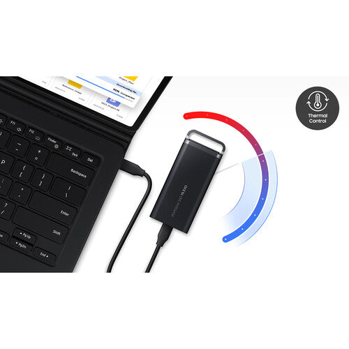 Samsung T5 EVO Portable SSD Drive 8TB - Black