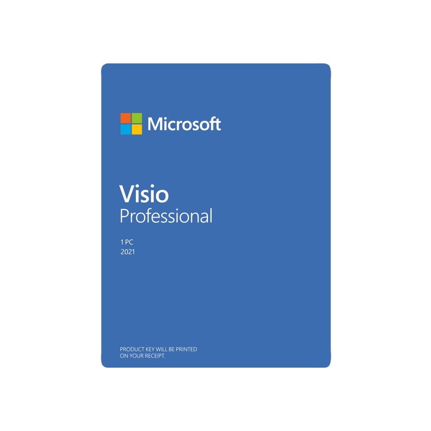 Microsoft Windows Visio Professional 2021 Email Delivery (ESD)