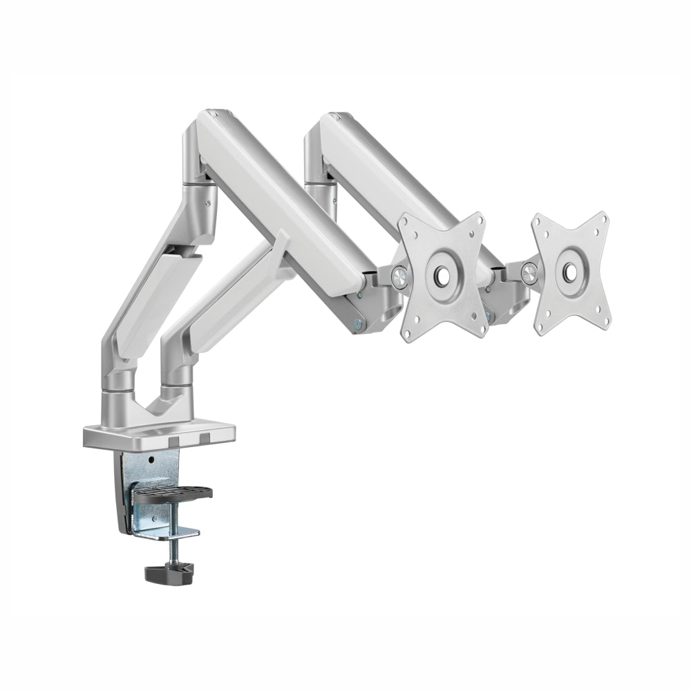 Parrot Dual Monitor Desk Clamp Bracket with Gas Spring Arm