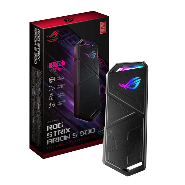 ASUS ROG Strix Arion S500 500GB External SSD - Black