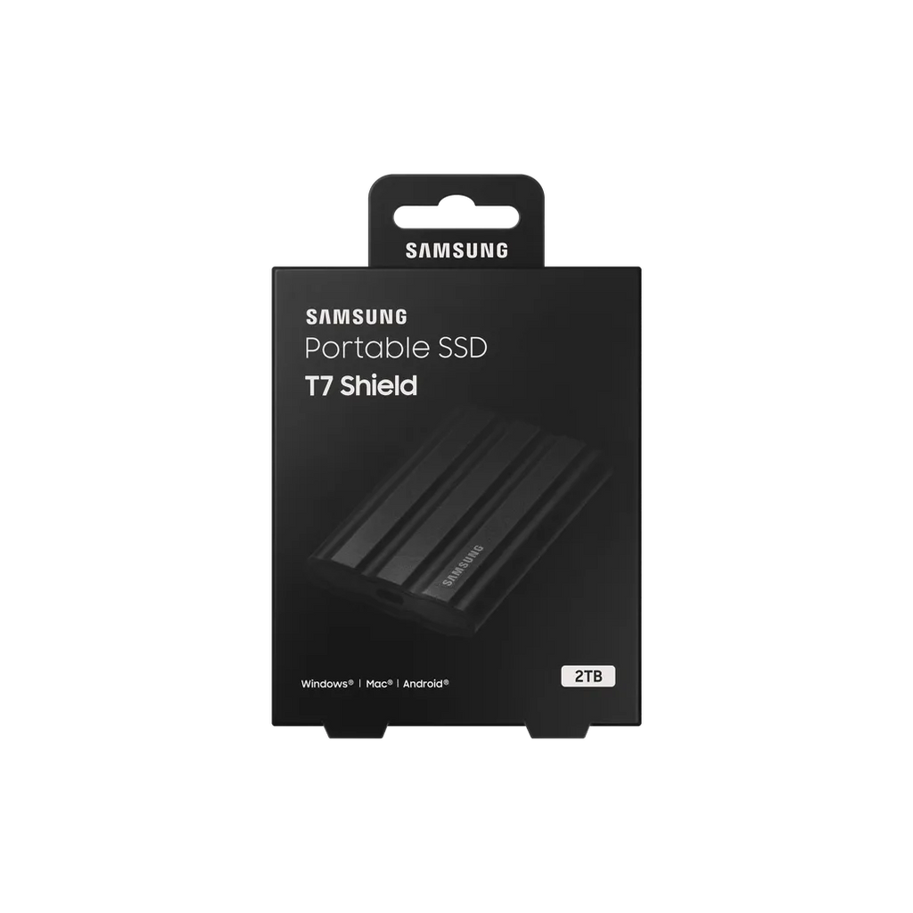 Samsung T7 Shield 2TB External SSD - Black