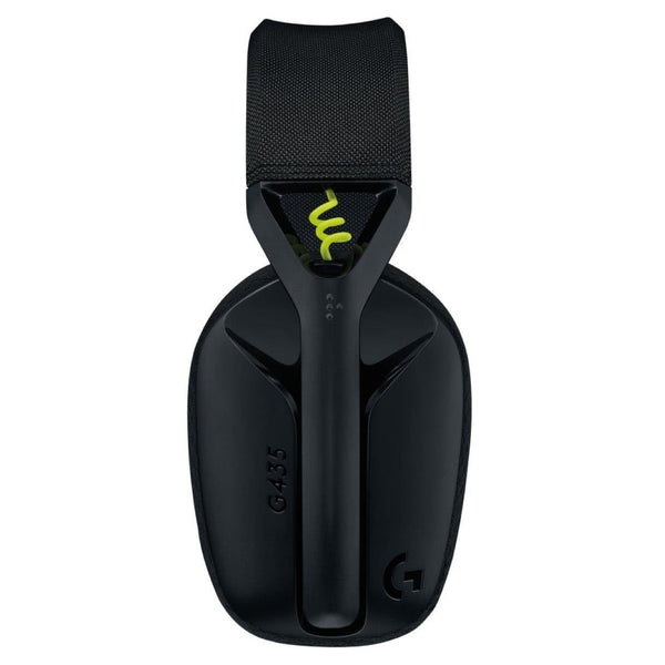 Logitech G G435 LIGHTSPEED Wireless Gaming Headset - Black,Yellow