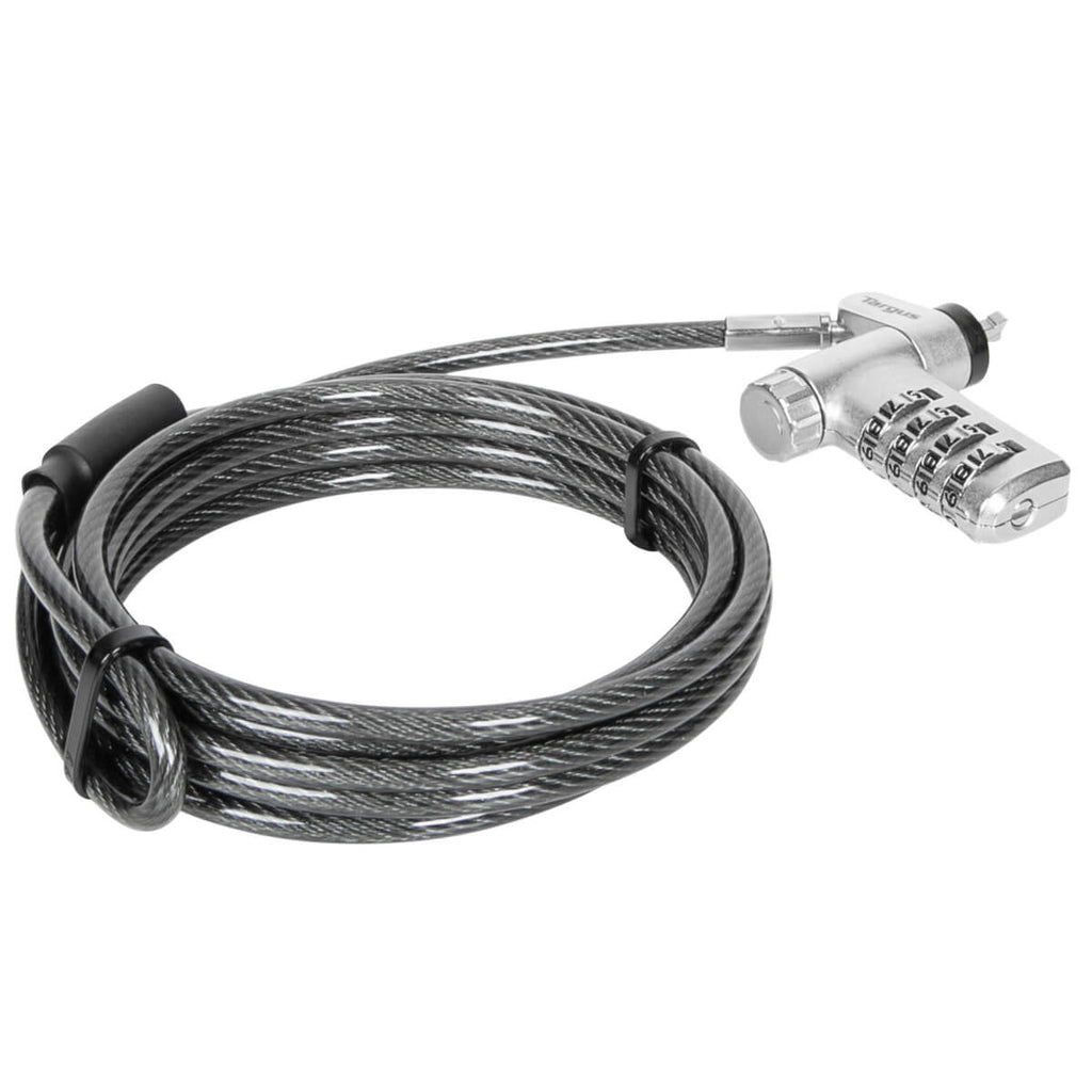 Targus DEFCON Ultimate Universal Resettable Combination Cable Lock with Slimline Lock Head