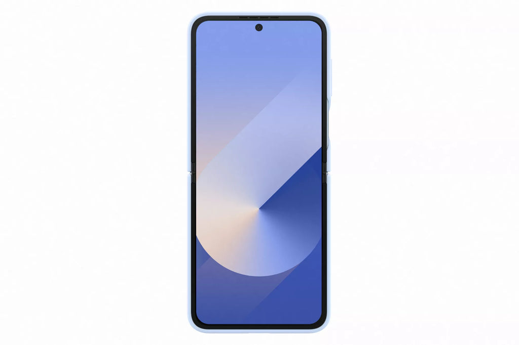 Samsung Silicone Case with Ring for Galaxy Z Flip6 - Blue