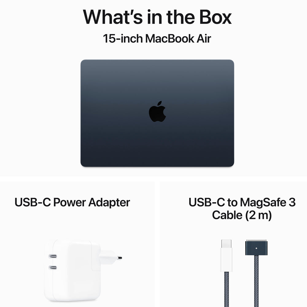 Apple MacBook Air 15-inch (M3 Chip) 8 Core CPU & 10 Core GPU