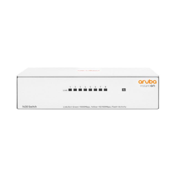 HPE Aruba Instant On 1430 8-port Gigabit Unmanaged L2 Switch