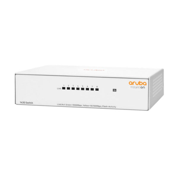 HPE Aruba Instant On 1430 8-port Gigabit Unmanaged L2 Switch