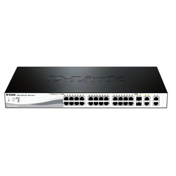 D-Link 24-Port Gigabit Smart Managed PoE Switch