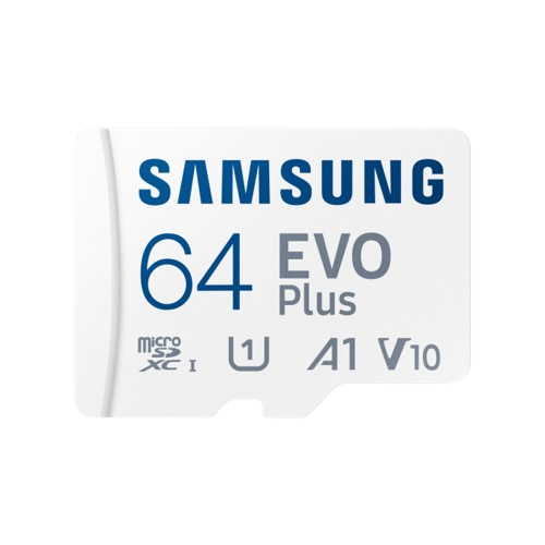 Samsung EVO Plus Memory Card 64GB MicroSDXC UHS-I Class