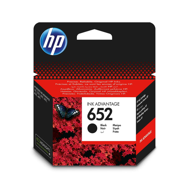 HP 652 Original Ink Advantage Cartridge - Black