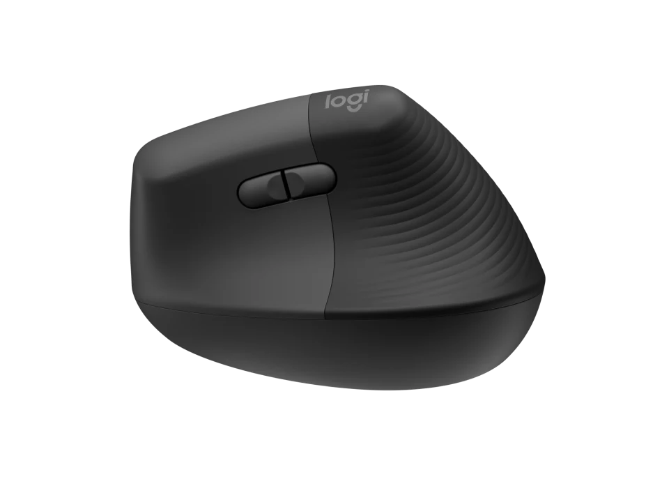 Logitech Lift Vertical Ergonomic Gaming Mouse R/H - Graphite