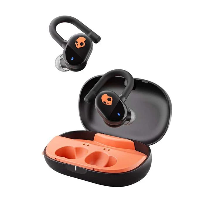 Skullcandy Push Play Active True Wireless Earbuds - Black/Orange