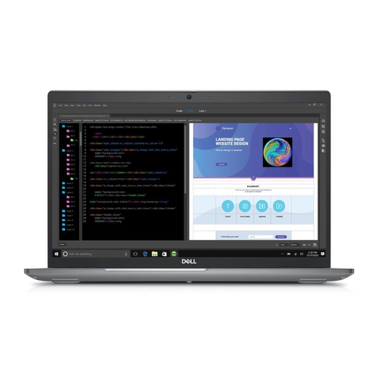 Dell Precision 3580 15.6" Core i7-1360P 16GB RAM 512GB SSD Nvidia RTX A500 4G Win 11 Pro Mobile Workstation