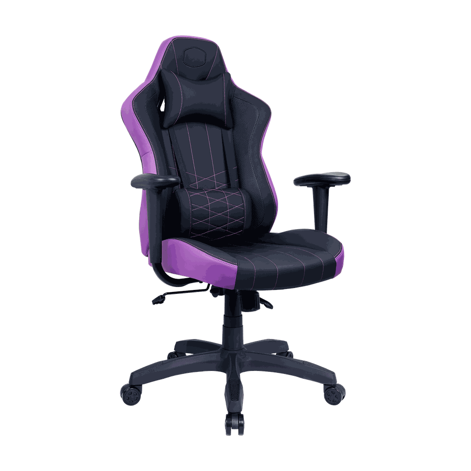 Cooler Master Caliber E1 Leatherette Black & Purple Gaming Chair