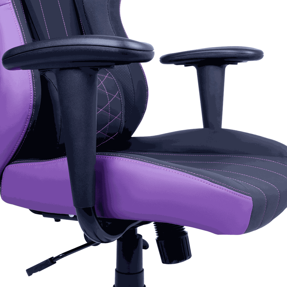 Cooler Master Caliber E1 Leatherette Black & Purple Gaming Chair