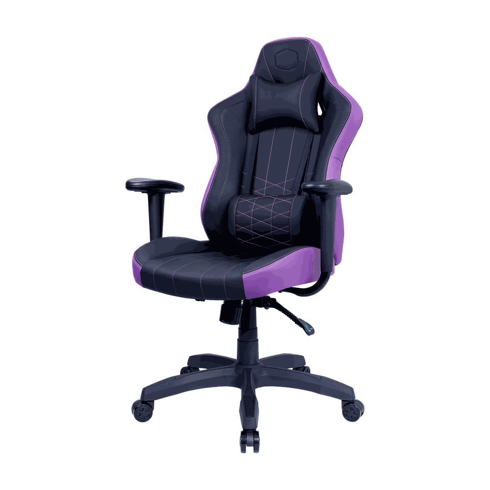 Cooler Master Caliber E1 Leatherette Black & Purple Gaming Chair